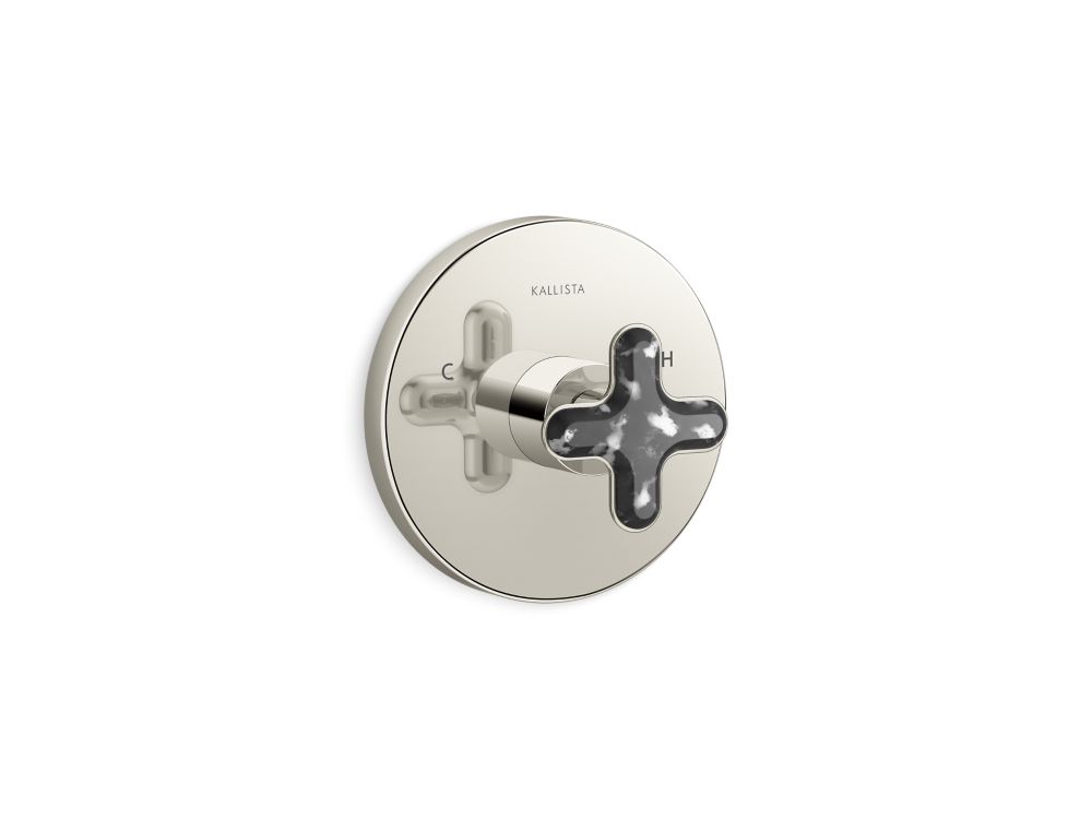 THERMOSTATIC TRIM, ZEBRA JASPER CROSS HANDLE - robinsonco.ca