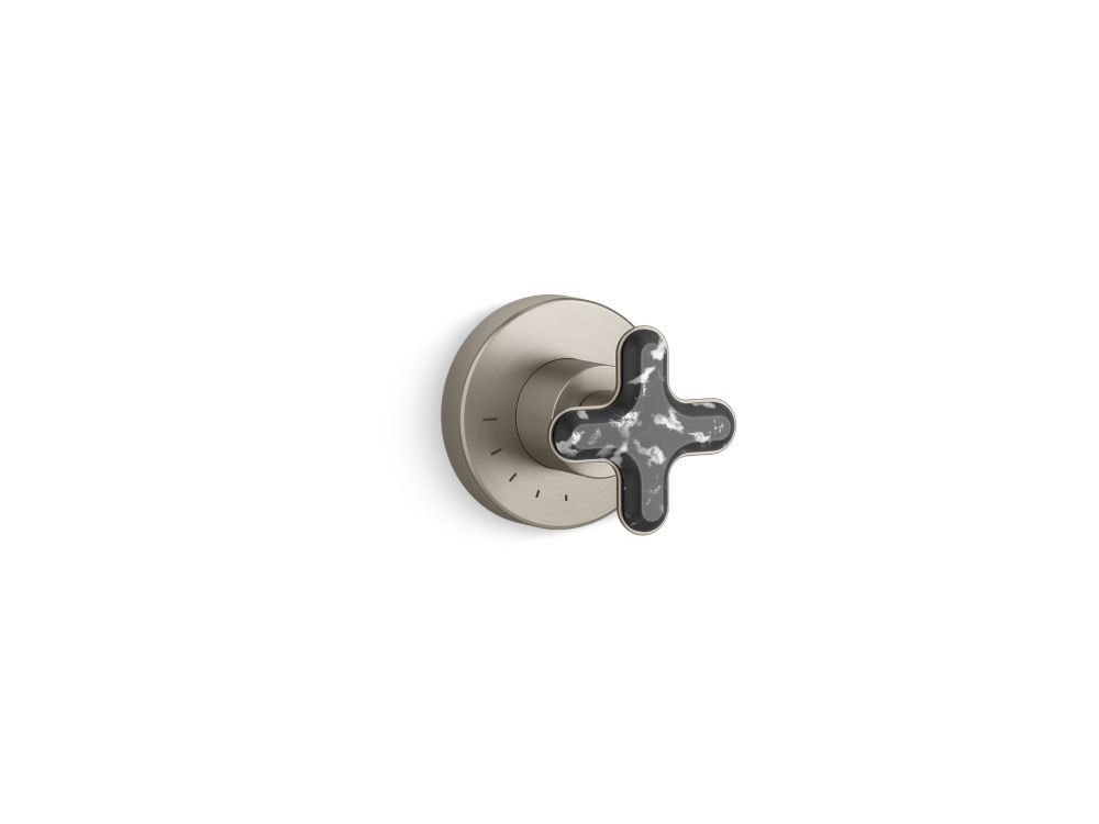 VOLUME CONTROL TRIM, ZEBRA JASPER CROSS HANDLE - robinsonco.ca