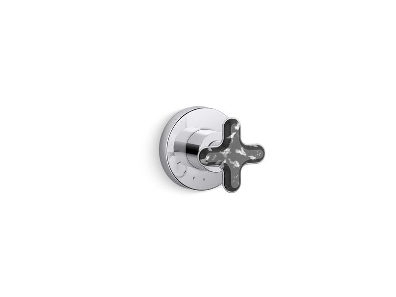 VOLUME CONTROL TRIM, ZEBRA JASPER CROSS HANDLE - robinsonco.ca