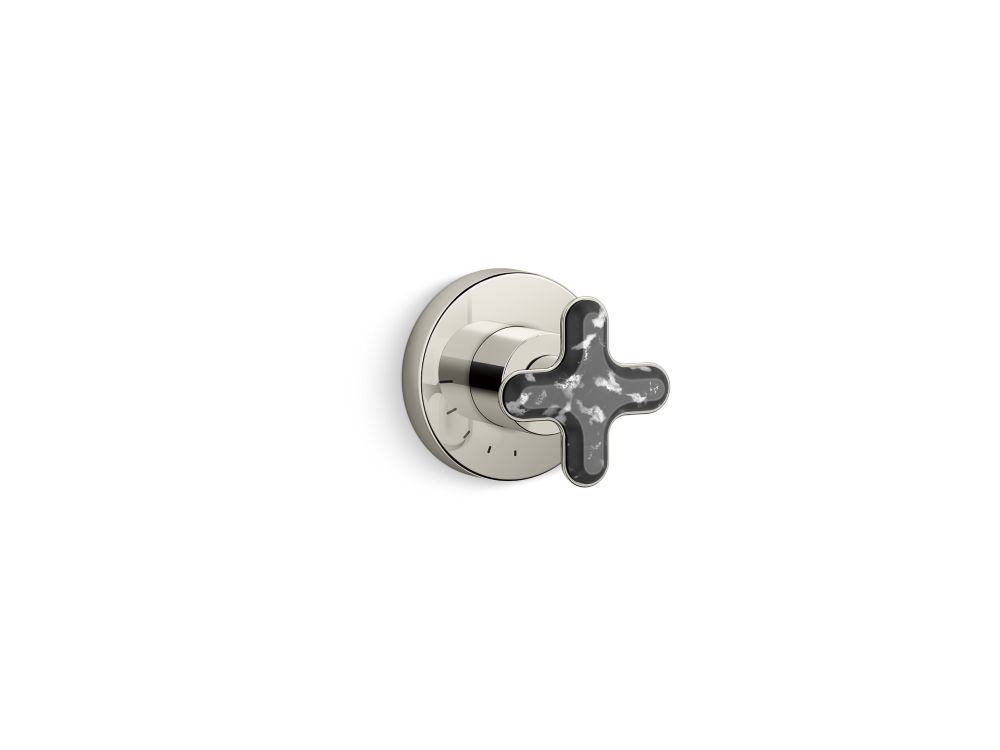 VOLUME CONTROL TRIM, ZEBRA JASPER CROSS HANDLE - robinsonco.ca