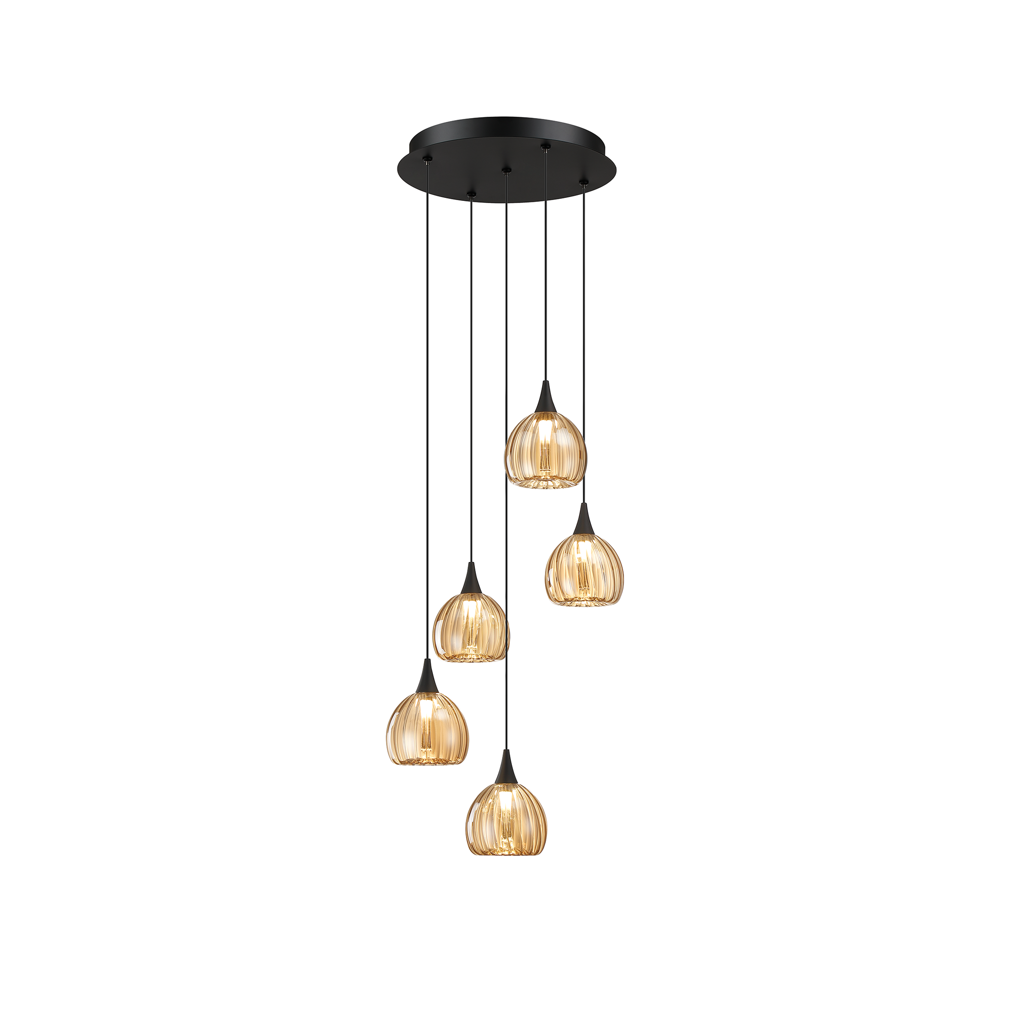 ORIANA 5-LIGHT LED PENDANT PAN
