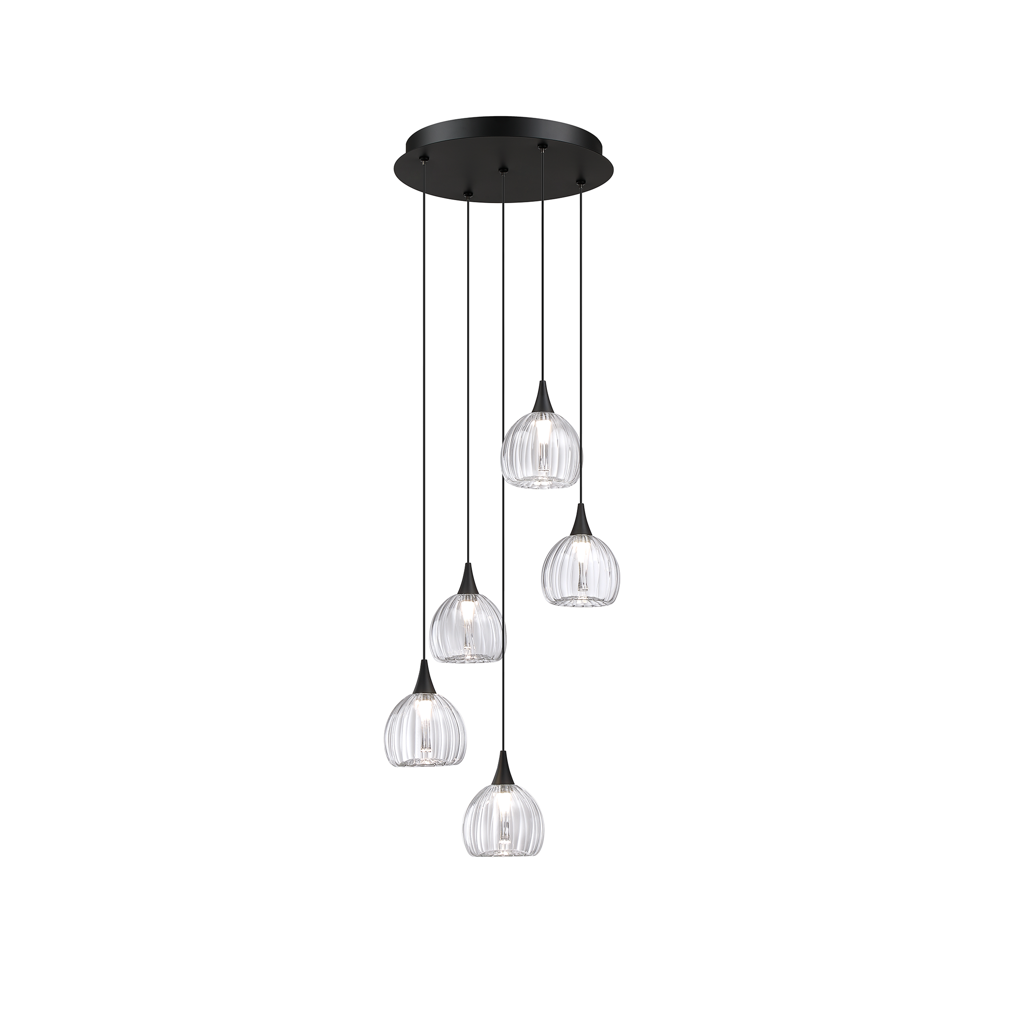 ORIANA 5-LIGHT LED PENDANT PAN
