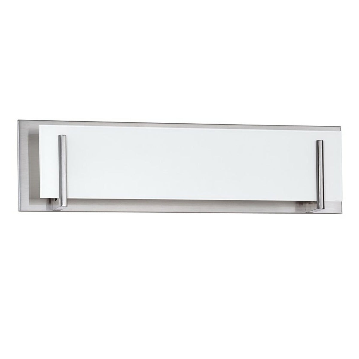 AURORA 4-LIGHT 24-INCH VANITY LIGHT WITH WHITE GLASS, VF2400WH-4L - robinsonco.ca