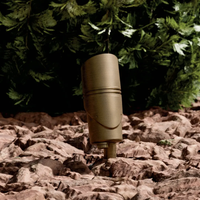 Kichler LED Varia Accent Light outside closeup