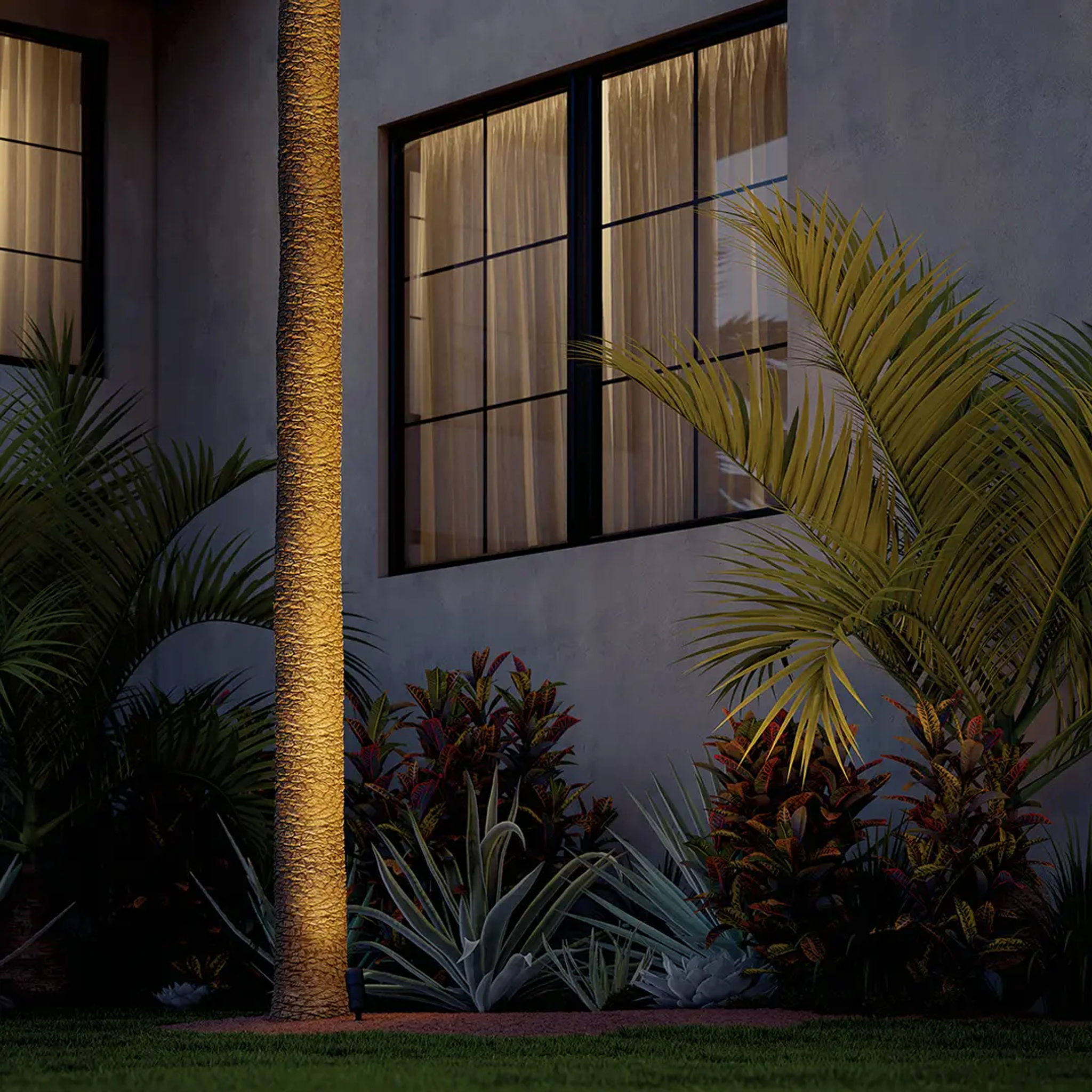 Kichler LED Varia Accent Light outside