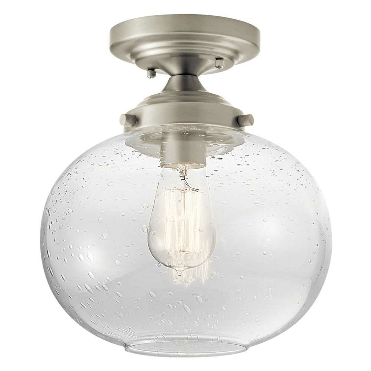 AVERY 1-LIGHT SEMI-FLUSH MOUNT CEILING LIGHT