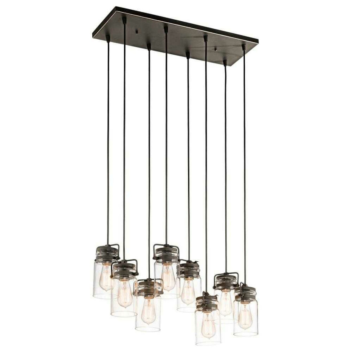 BRINLEY 8-LIGHT LINEAR CHANDELIER - robinsonco.ca