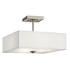 SHAILENE 14" 3 LIGHT SEMI FLUSH MOUNT