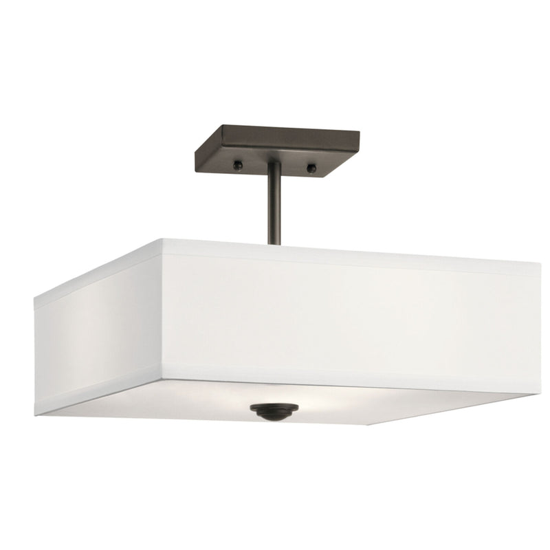 SHAILENE 14" 3 LIGHT SEMI FLUSH MOUNT - robinsonco.ca