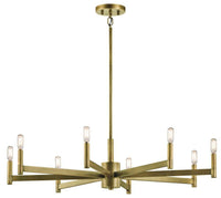 ERZO 8-LIGHT CHANDELIER