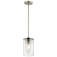 CROSBY 1-LIGHT MINI PENDANT - robinsonco.ca