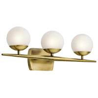 JASPER 3-LIGHT HALOGEN BATH VANITY WALL LIGHT - robinsonco.ca