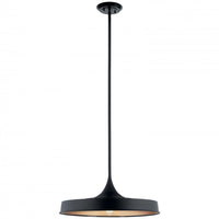 ELIAS CONVERTIBLE LED SEMI FLUSH/ PENDANT LIGHT (SHALLOW SHADE)