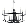 CAPITOL HILL 30.75" 12 LIGHT CHANDELIER