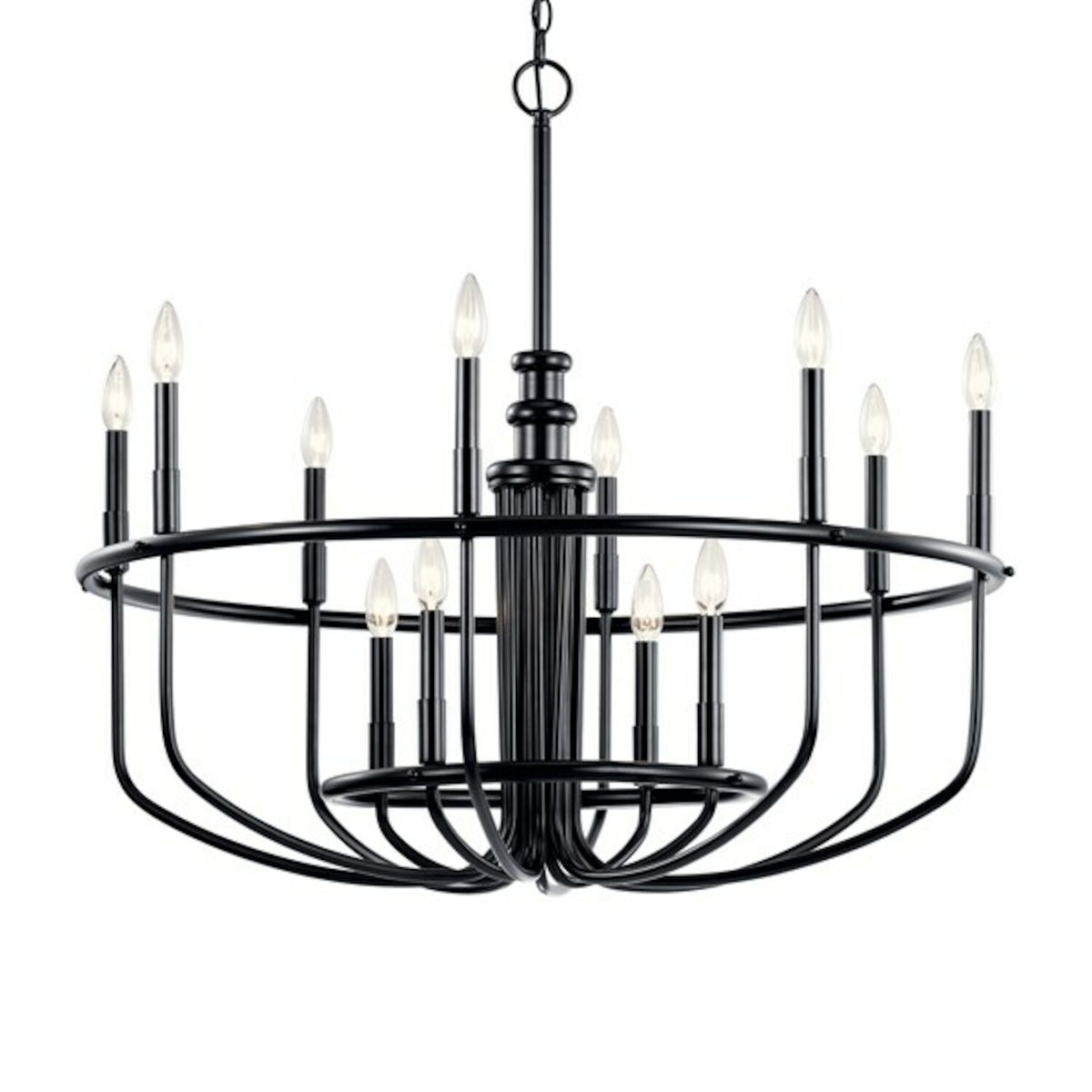 CAPITOL HILL 30.75" 12 LIGHT CHANDELIER