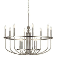 CAPITOL HILL 30.75" 12 LIGHT CHANDELIER - robinsonco.ca