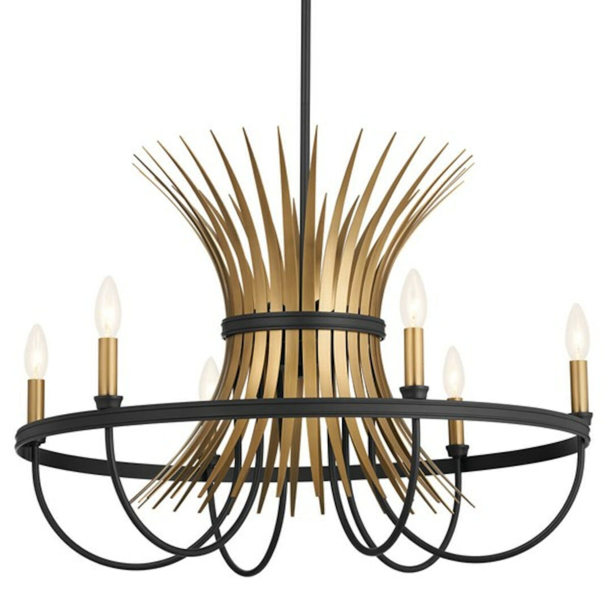 BAILE 6 LIGHT CHANDELIER