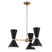 PHIX 6 LIGHT PIVOTING CHANDELIER - robinsonco.ca
