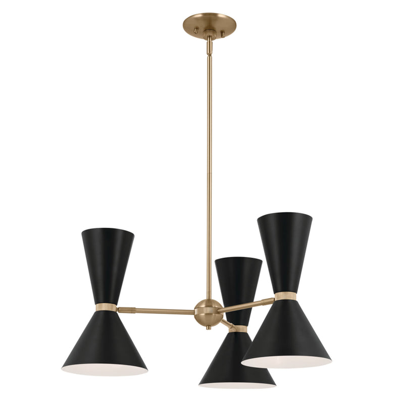 PHIX 6 LIGHT PIVOTING CHANDELIER - robinsonco.ca