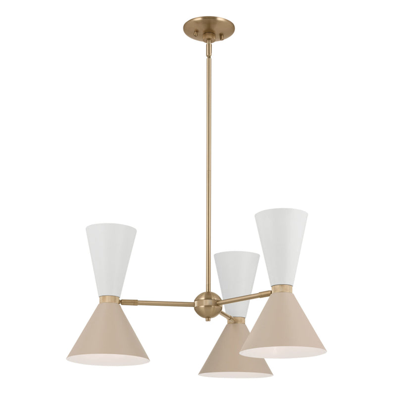 PHIX 6 LIGHT PIVOTING CHANDELIER
