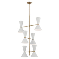 PHIX 12 LIGHT PIVOTING VERTICAL CHANDELIER - robinsonco.ca