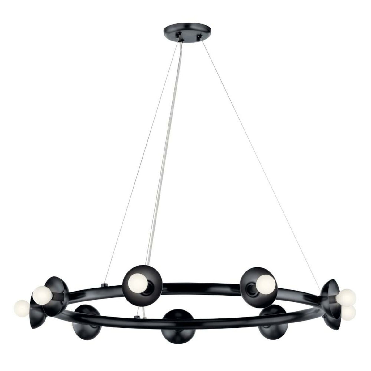PALTA 35" 9 LIGHT CHANDELIER