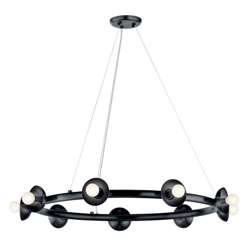 PALTA 35" 9 LIGHT CHANDELIER