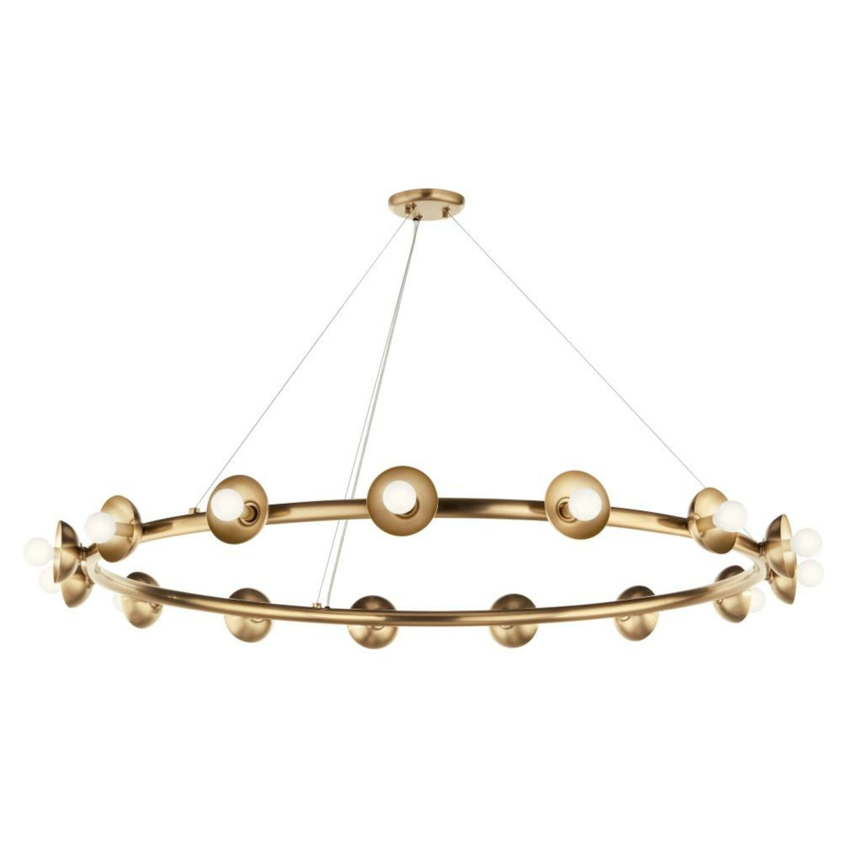 PALTA 50" 15 LIGHT CHANDELIER