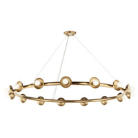 PALTA 50" 15 LIGHT CHANDELIER