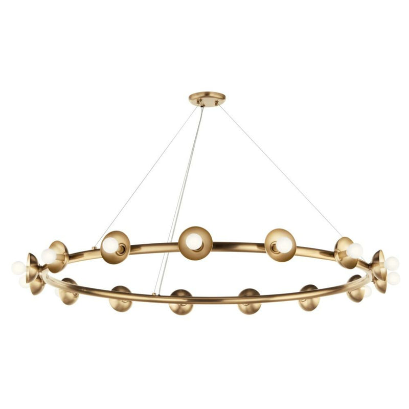 PALTA 50" 15 LIGHT CHANDELIER