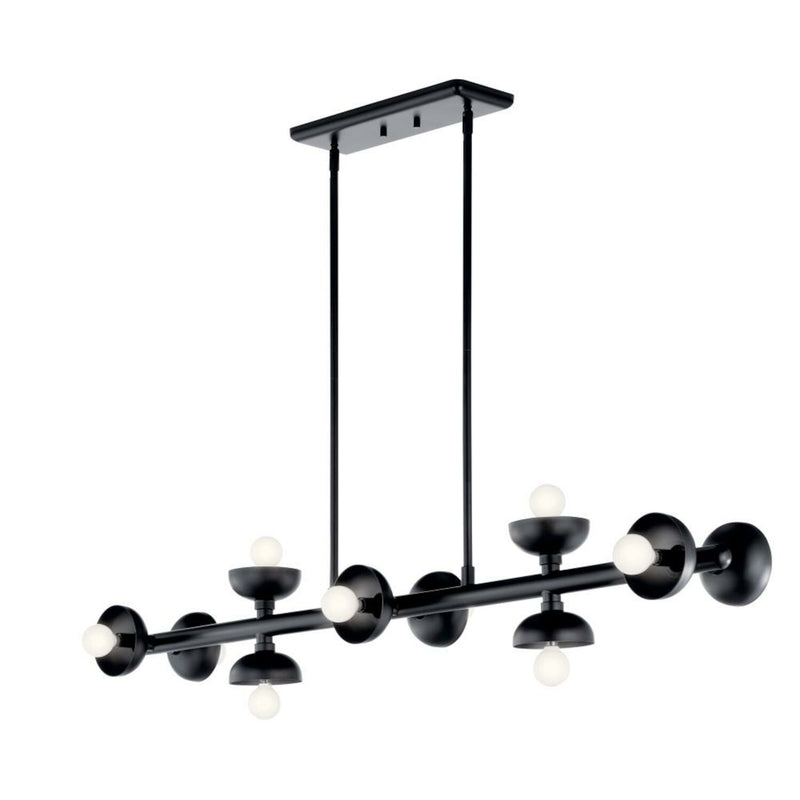PALTA 48" 10 LIGHT LINEAR CHANDELIER - robinsonco.ca
