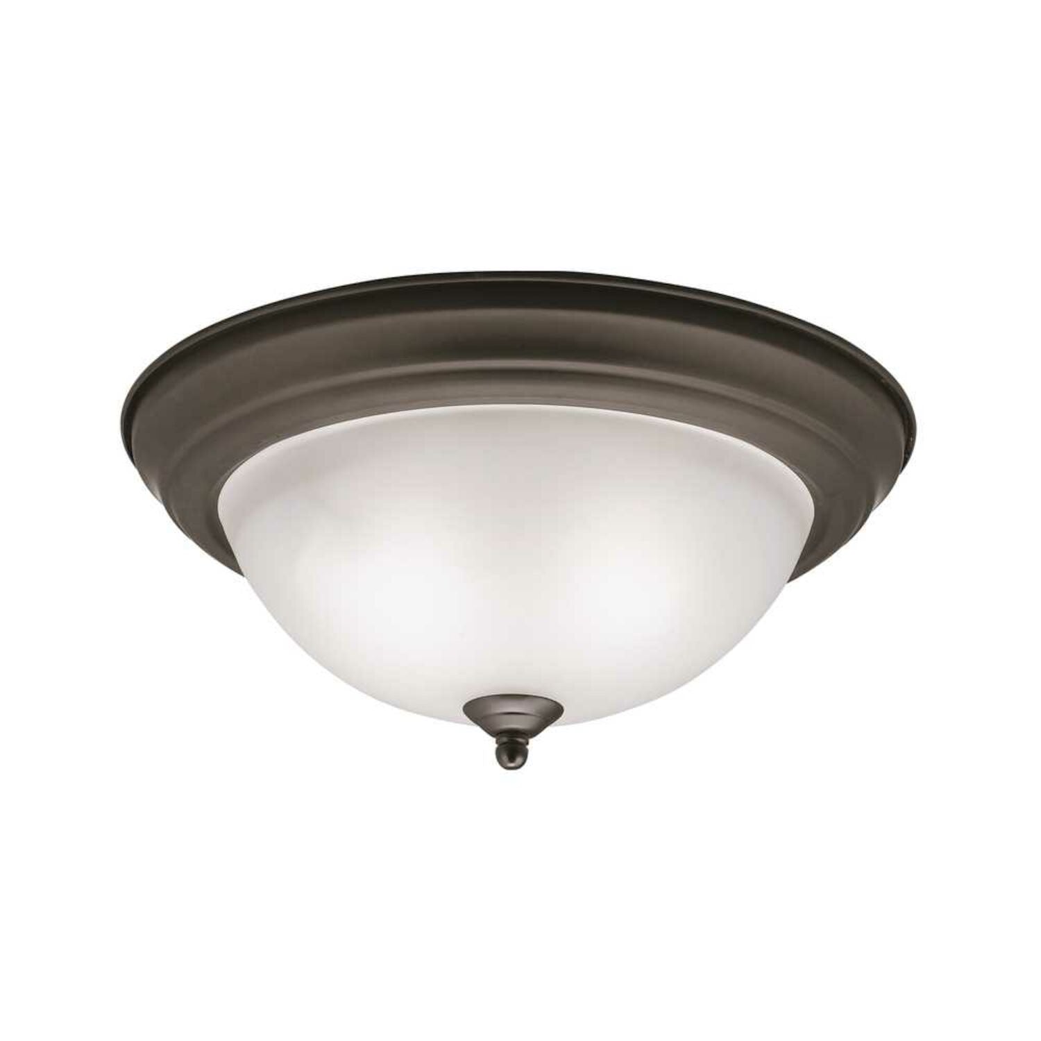 CEILING SPACE 2-LIGHT FLUSH MOUNT CEILING LIGHT