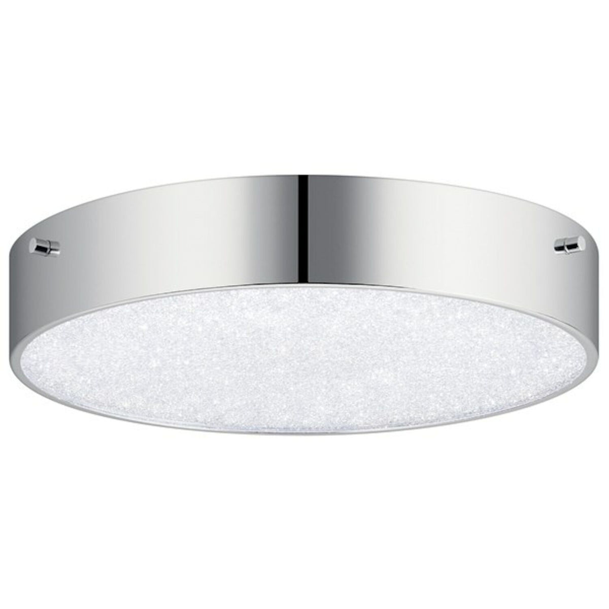 CRYSTAL MOON 3000K 12" LED FLUSH MOUNT