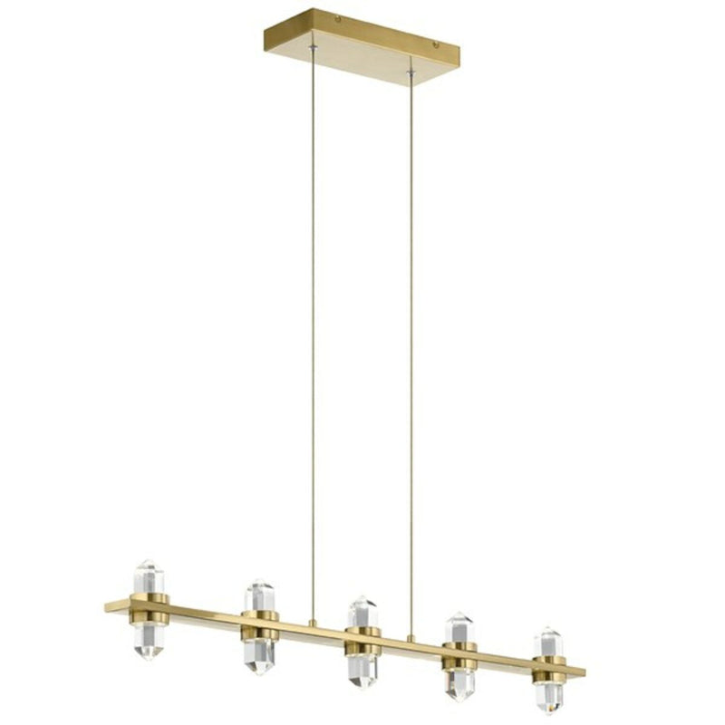 ARABELLA 5 LIGHT LED LINEAR CHANDELIER