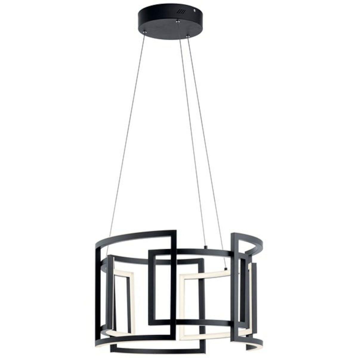 MELKO 23.5" LED ROUND PENDANT