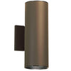 CYLINDER 2-LIGHT INDOOR/OUTDOOR WALL LIGHT - robinsonco.ca