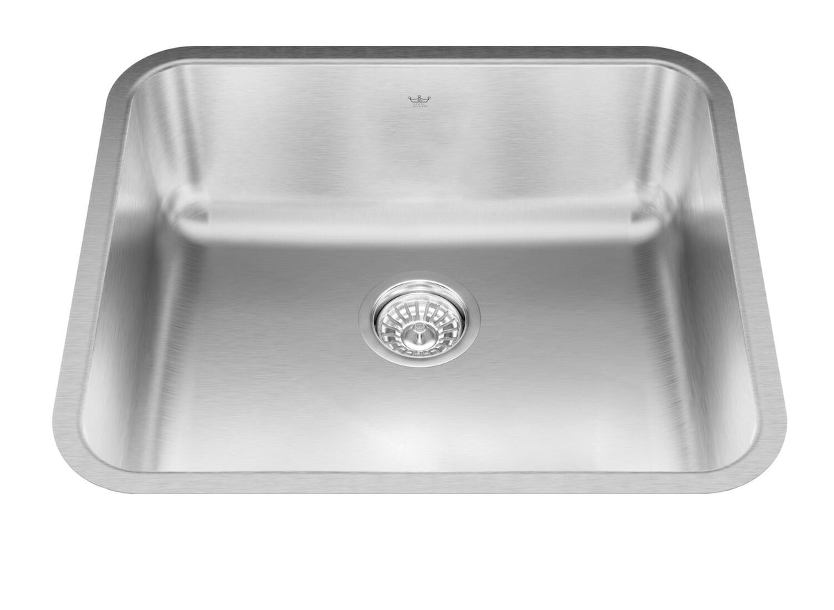 STEEL QUEEN UNDERMOUNT SINGLE BOWL STAINLESS STEEL KITCHEN SINK