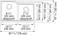 URBAN DOUBLE BOWL UNDERMOUNT SINK - robinsonco.ca