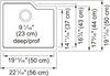 URBAN SINGLE BOWL UNDERMOUNT SINK - robinsonco.ca