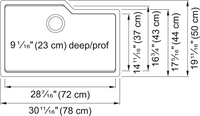 URBAN SINGLE BOWL UNDERMOUNT SINK - robinsonco.ca