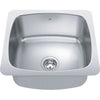 KINDRED UTILITY COLLECTION UNDERMOUNT SINGLE BOWL STAINLESS STEEL LAUNDRY SINK - robinsonco.ca