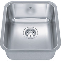 STEEL QUEEN UNDERMOUNT SINGLE BOWL STAINLESS STEEL HOSPITALITY SINK - robinsonco.ca