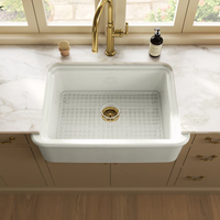 AUDRINE™ undermount single-bowl farmhouse kitchen sink by Kohler