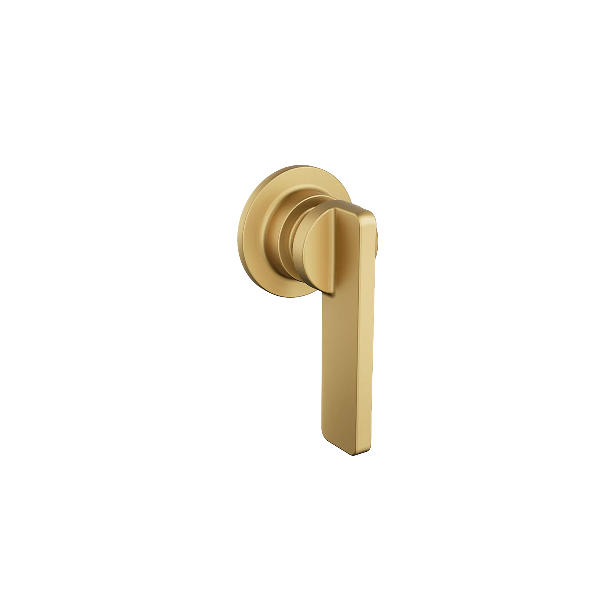 Claude™ Trip Lever by Studio McGee in vibrant brushed brass by Kohler