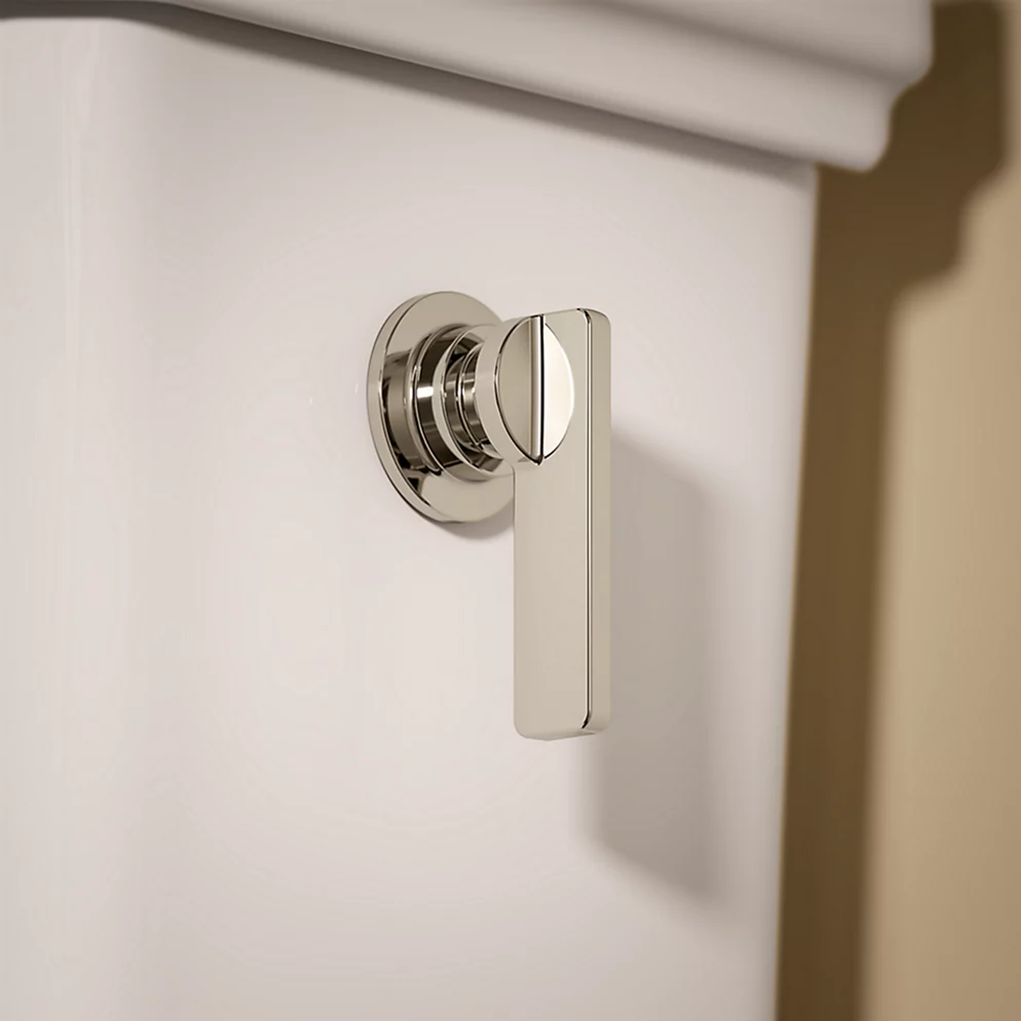 Claude™ Trip Lever by Studio McGee in polished metal finish by Kohler