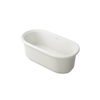Claude™ freestanding bathtub by Kohler in Dune finish