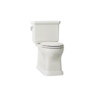 Claude™ two-piece elongated toilet by Studio McGee in Dune by Kohler