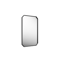 Claude™ rectangular framed mirror by Studio McGee in matte black by Kohler