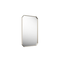 Claude™ rectangular framed mirror by Studio McGee from Kohler in brushed nickel