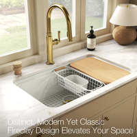 Audrine™ undermount single-bowl kitchen sink by Studio McGee from Kohler
